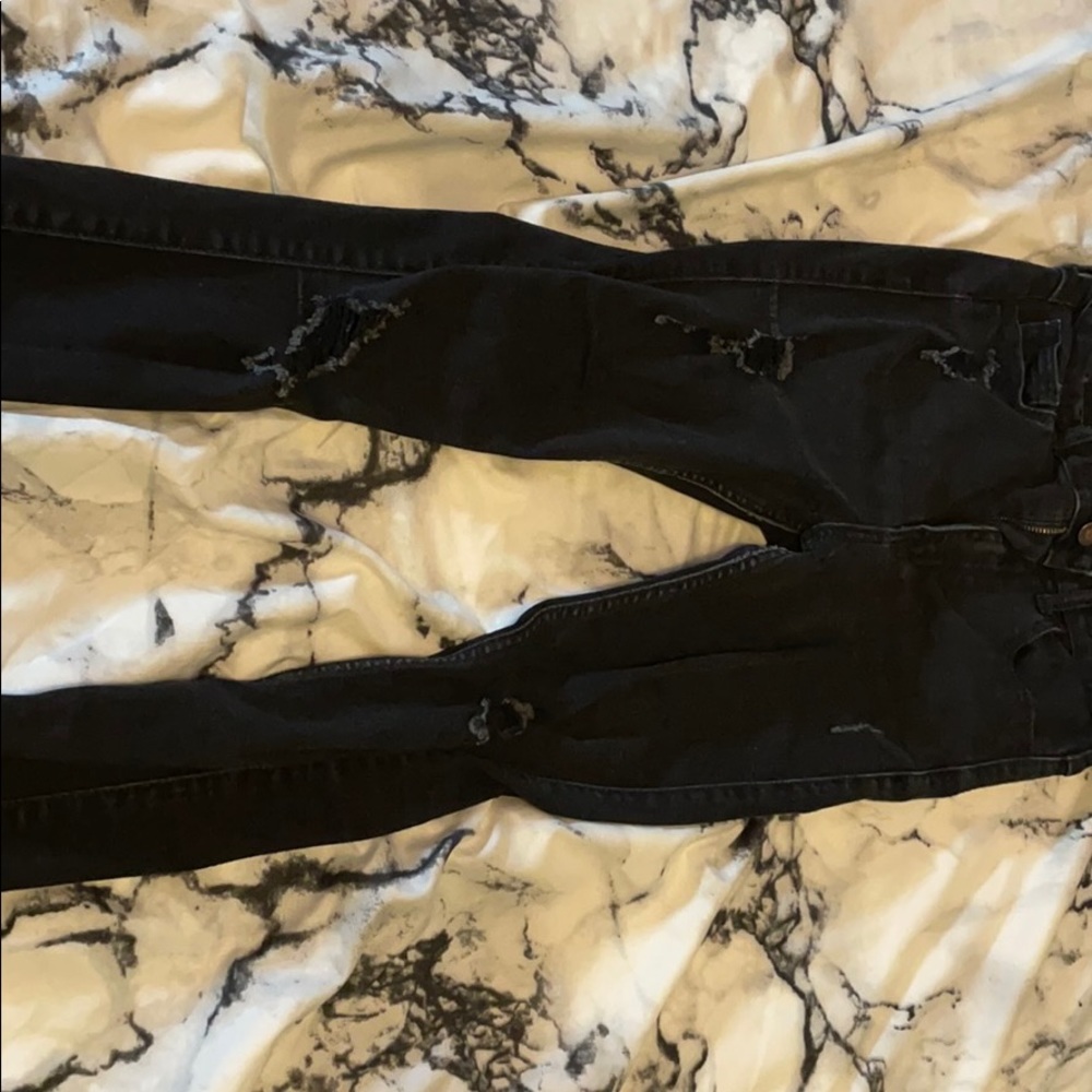 Black hollister jeans